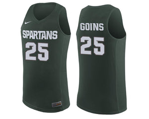 Kenny Goins Michigan State Spartans Basketball Jersey 2019 - Green