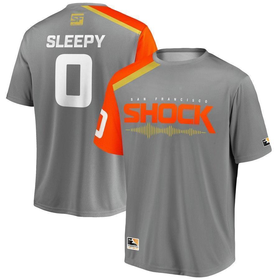 Sleepy San Francisco Shock Overwatch League Jersey 2019